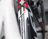 The team's name also appears integrated into the graphics of the top tube. © Cyclocross Magazine