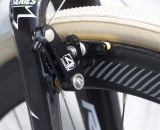 4ZA Cirrus Pro cantilever brakes on the X-Knight. © Cyclocross Magazine