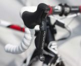 Dura Ace Di2 levers provide the controls. © Cyclocross Magazine