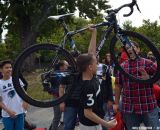 The Raleigh Clement team at Nathaniel Green Middle School. © Cyclocross Magazine