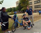 The Raleigh Clement team at Nathaniel Green Middle School. © Cyclocross Magazine