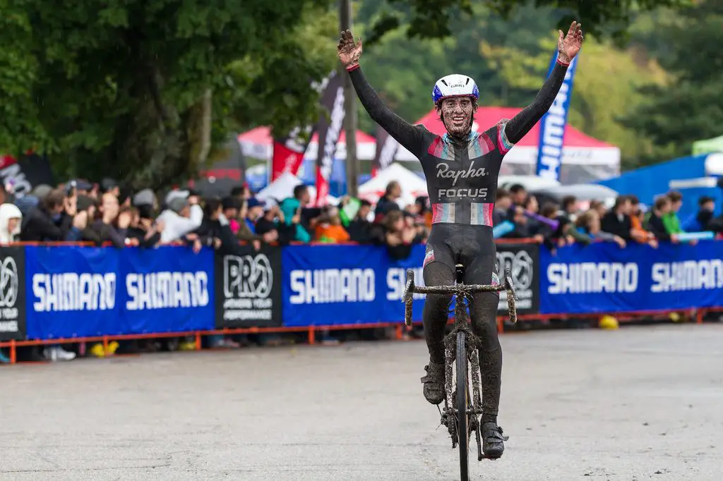 U23 Racer Zach McDonald takes the overall win at Day 2 of Providence. © Todd Prekaski