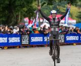 U23 Racer Zach McDonald takes the overall win at Day 2 of Providence. © Todd Prekaski