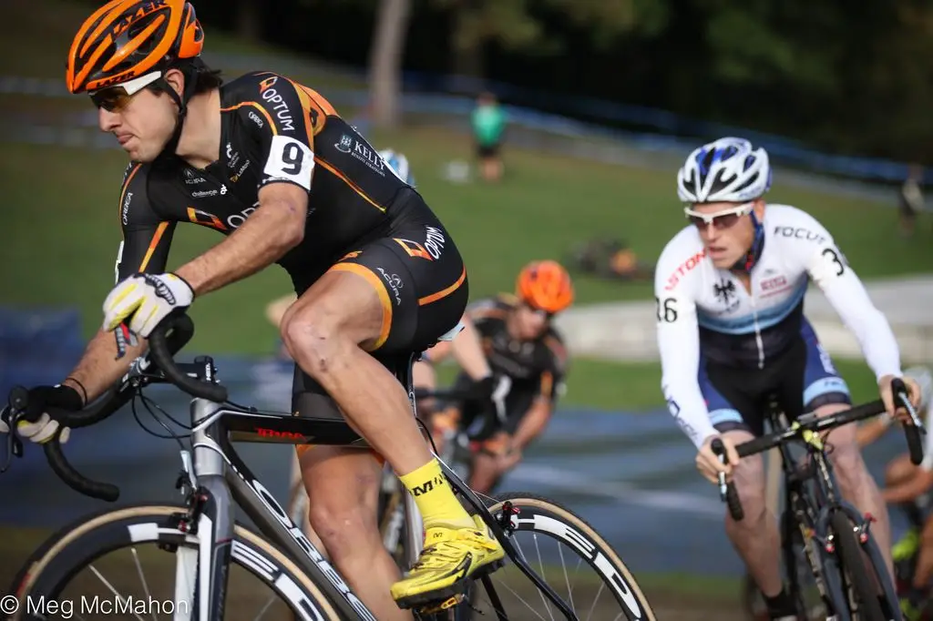 Durrin chases with Hyde behind him at Providence Day 1, 2013. © Meg McMahon