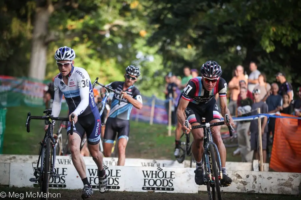 Running and riding the barriers at Providence Day 1, 2013. © Meg McMahon