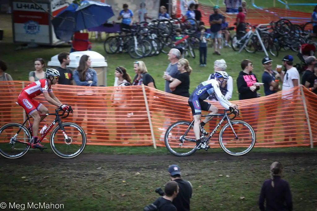 Heading past the crowds at Providence Day 1, 2013. © Meg McMahon