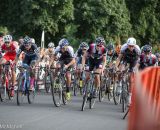 The wild start that ended in a crash at Providence Day 1, 2013. © Meg McMahon