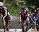 Powers chases Trebon at Providence Day 1, 2013. © Meg McMahon