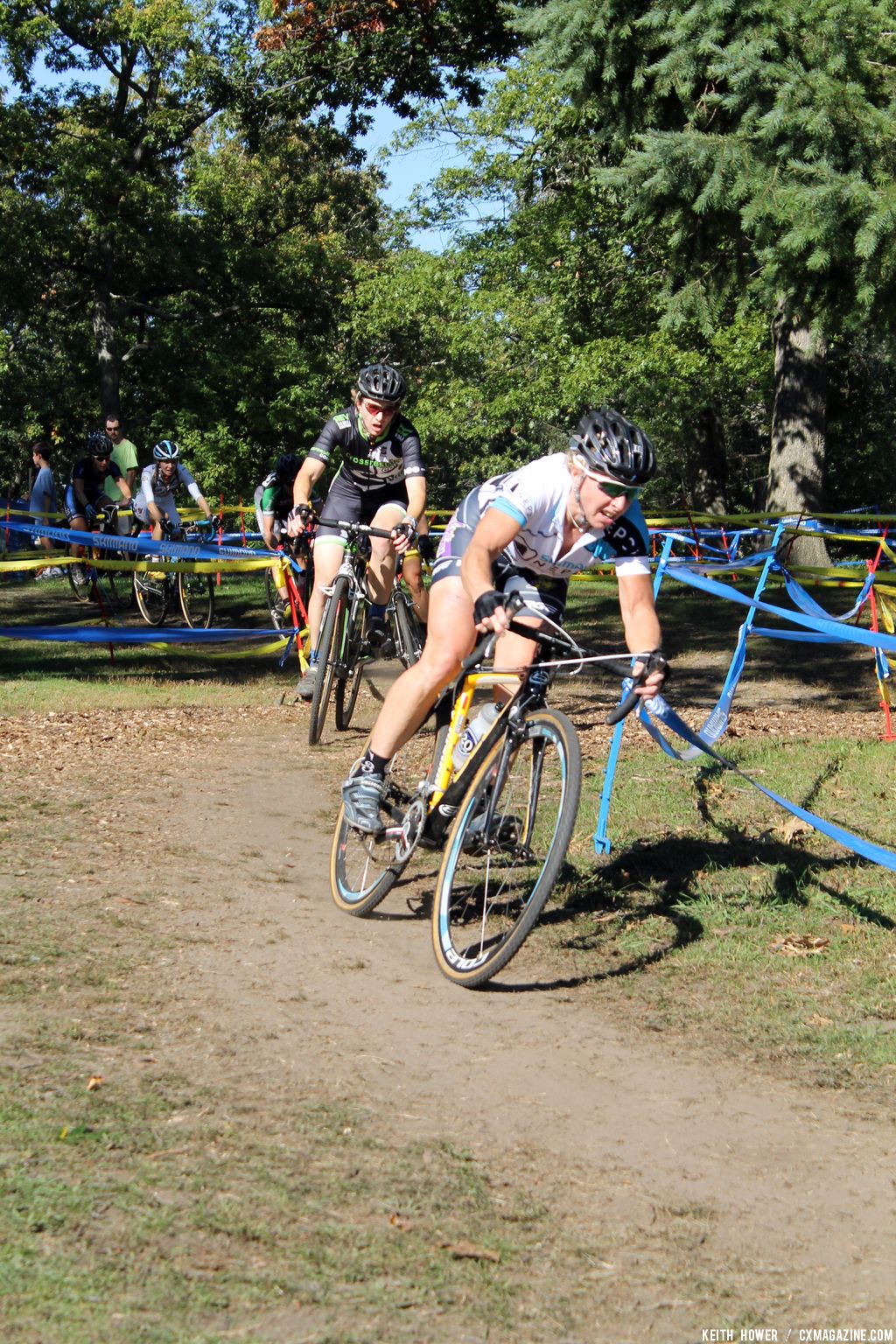 The descent proved crucial for the race leaders.  © Keith Hower