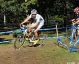 Two riders tackle one of the many turns on course. © Cyclocross Magazine