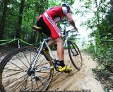 Wilichowski churns through the sand © Natalia Boltukhov | Pedal Power Photography