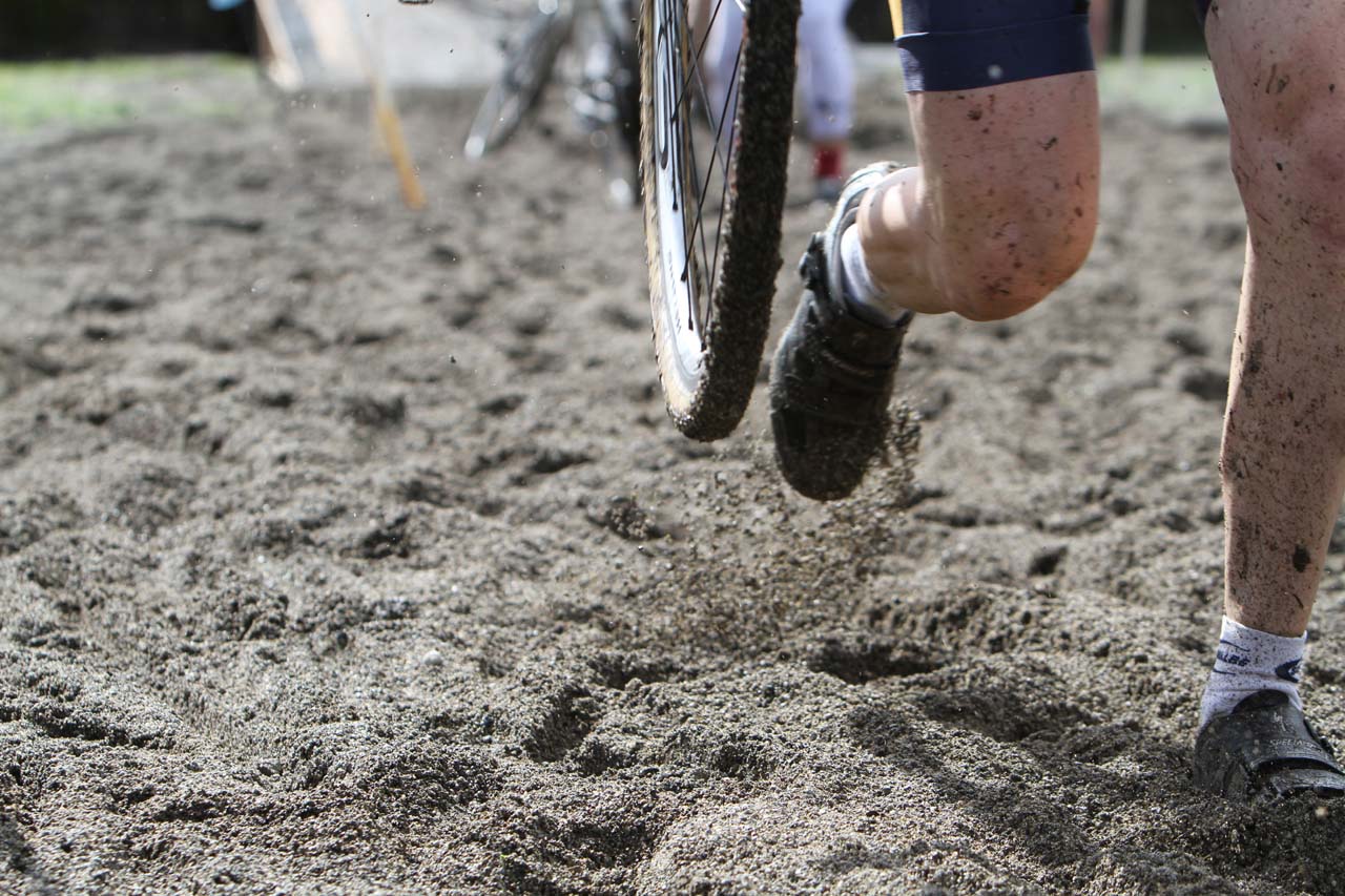 Sand was the name of the game © Janet Hill