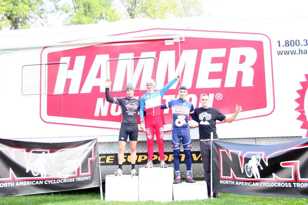 Elite men\'s podium. Photo by Robbie Carver