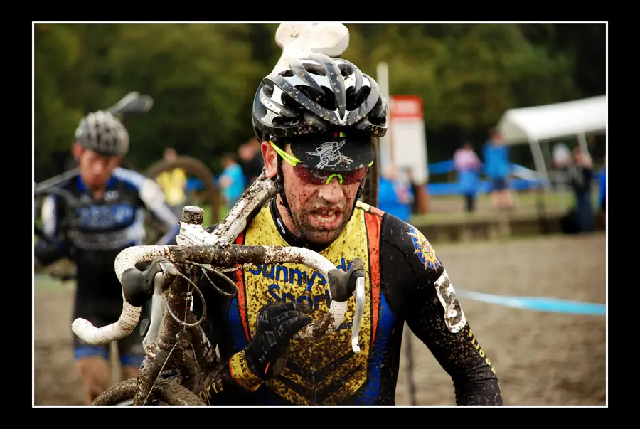Riders didn't have to hit the deck to taste the dirt. © Suzanne Marie