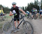 Russell Stevenson won on his Diamond Back Steilacoom that he received less than two hours before the race. Raleigh Midsummer Night cyclocross race. © Cyclocross Magazine