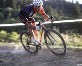 Jared Nieter raced to finish as the first qualifier for the Raleigh contract prize. 2013 Raleigh Midsummer Night's race. © Cyclocross Magazine