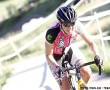 Amanda Carey led most of the race. 2013 Raleigh Midsummer Night's cyclocross race. © Cathy Fegan-Kim