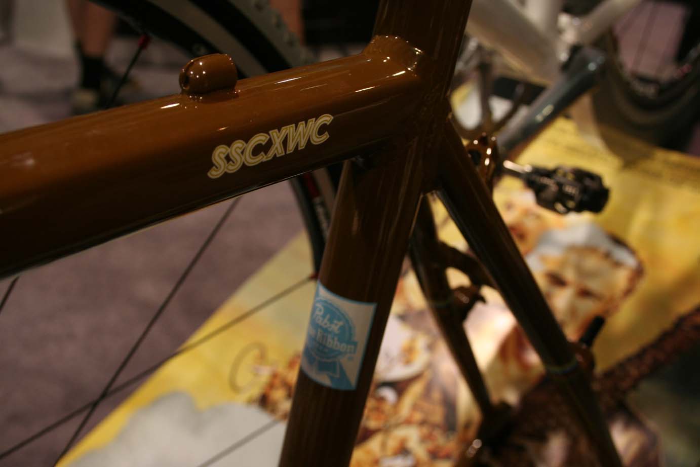 If you're not so lucky, you'll get 1 out of 49 brown SSCXWC frames. by Andrew Yee