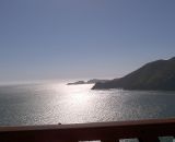 No rain, no fog, just amazing views from Golden Gate Bridge. © Cyclocross Magazine