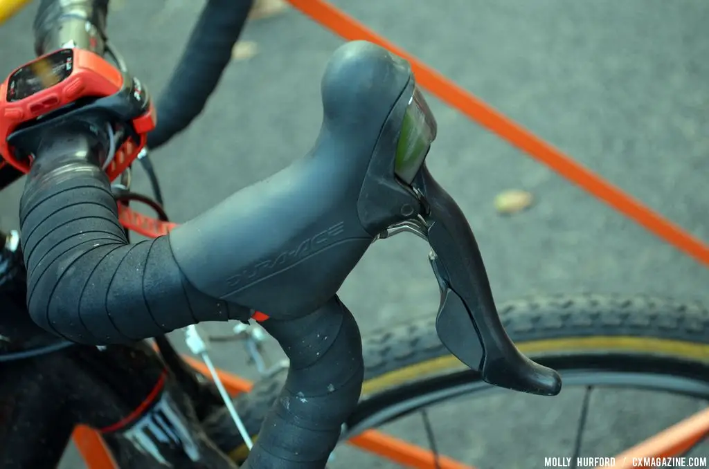 Shimano Dura-Ace shifters. © Cyclocross Magazine