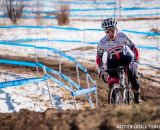 Melinda McCutcheon in the women's 30-34 race at USA Cycling National Championships of Cyclocross. © Matt Lasala