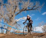 Rebecca Blatt in the women's 30-34 race at USA Cycling National Championships of Cyclocross. © Matt Lasala