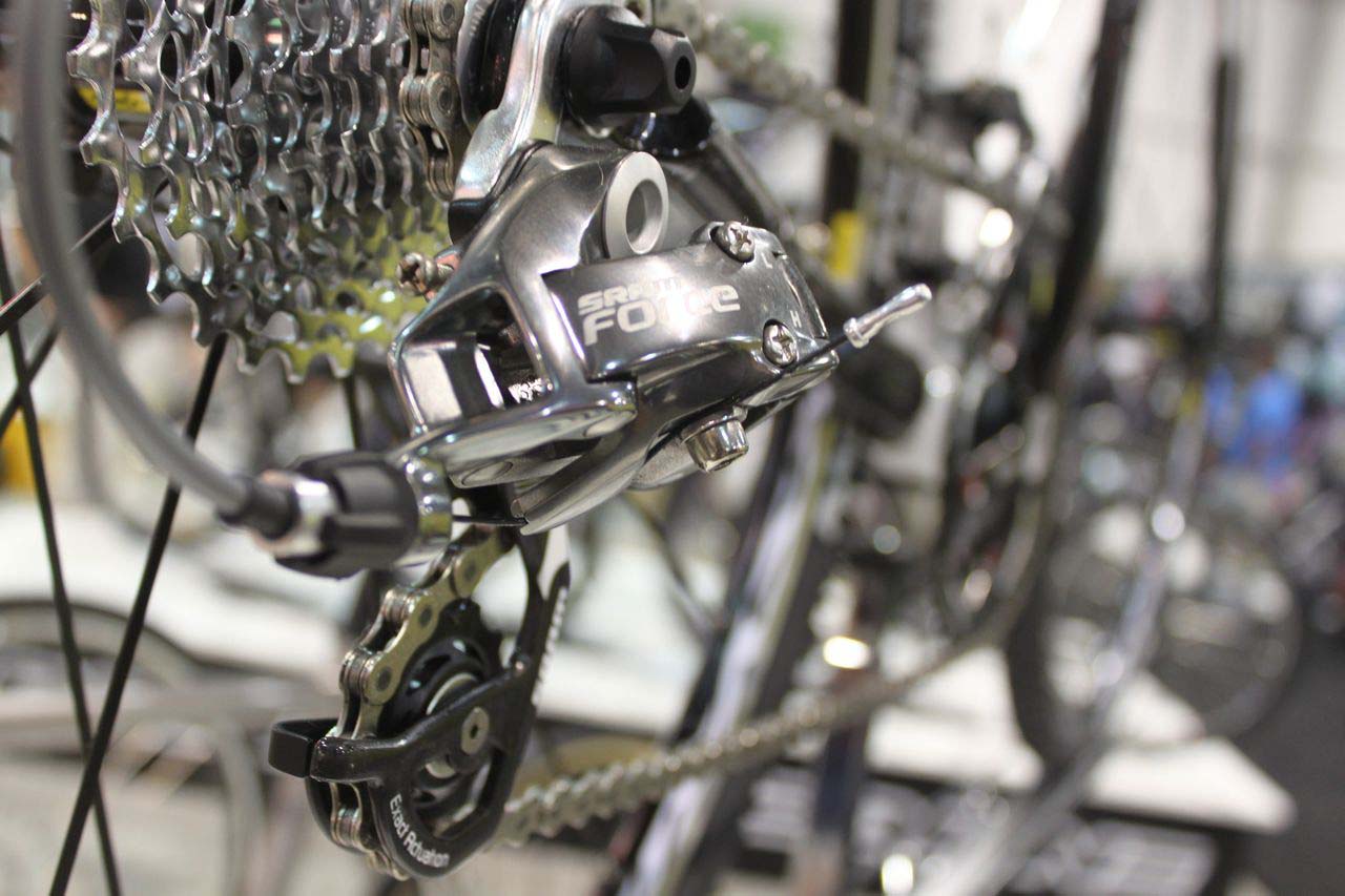 SRAM Force graces the Redline Team. © Cyclocross Magazine