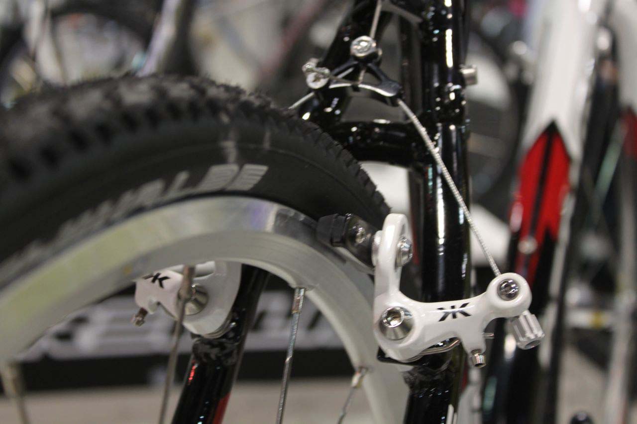 Kore cantilever brakes are standard on the Pro model. © Cyclocross Magazine