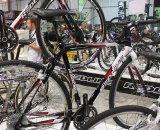 The Redline booth was full of cross goodies. © Cyclocross Magazine