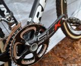 Shimano XTR pedals with SLK Compact cross, 170 mm cranks. © Cyclocross Magazine