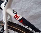 Close up of the new Redline graphics.  © Cyclocross Magazine