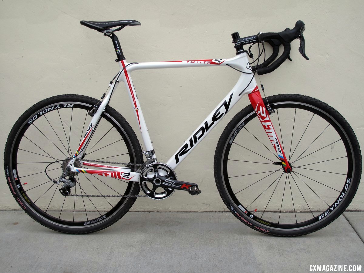 The new 2012 Ridley X-Fire PressFit 30 cyclocross bike. © Cyclocross Magazine