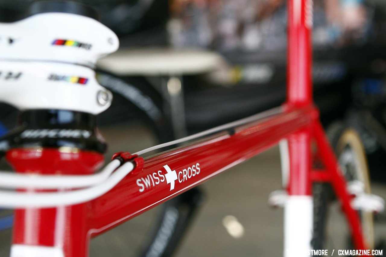 The steel Ritchey Swiss Cross is back for 2012. © Tim Westmore / Cyclocross Magazine