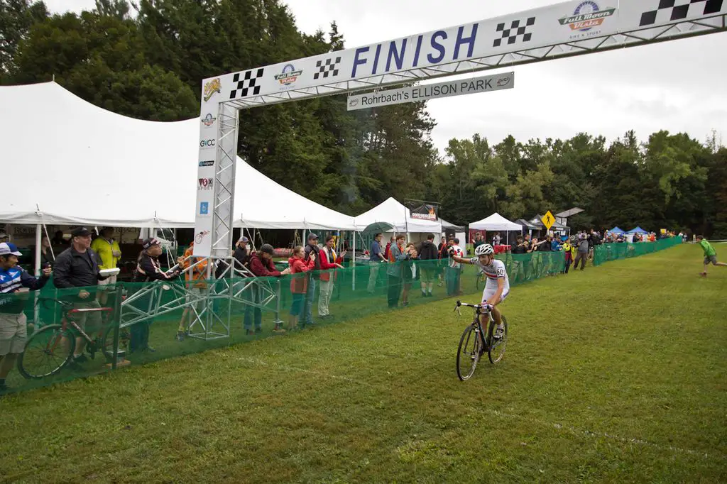 Rochester NY\'s Rohrbach’s Ellison Park UCI Cyclocross Race, Day 1. © Brian Boucheron