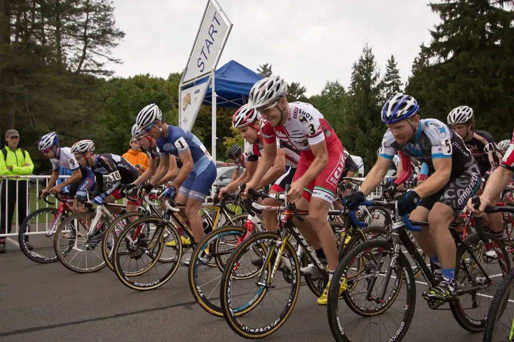 Rochester NY\'s Rohrbach’s Ellison Park UCI Cyclocross Race, Day 1. © Brian Boucheron