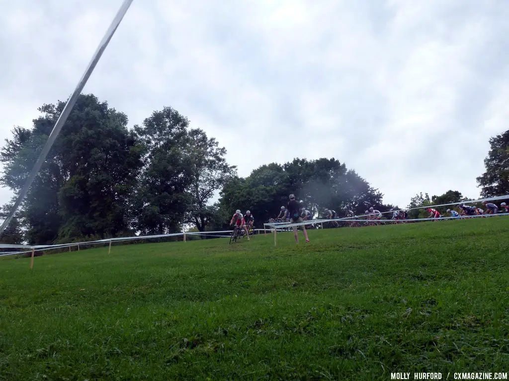 Rochester Elite Men Day 1. © Cyclocross Magazine