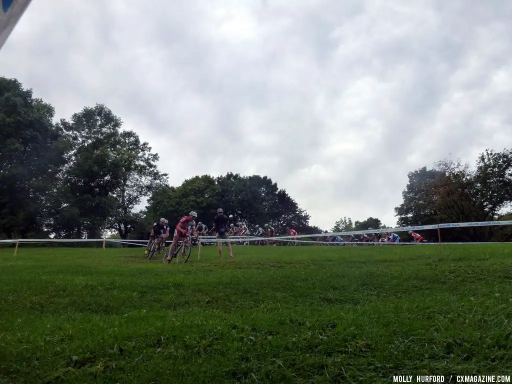 Rochester Elite Men Day 1. © Cyclocross Magazine