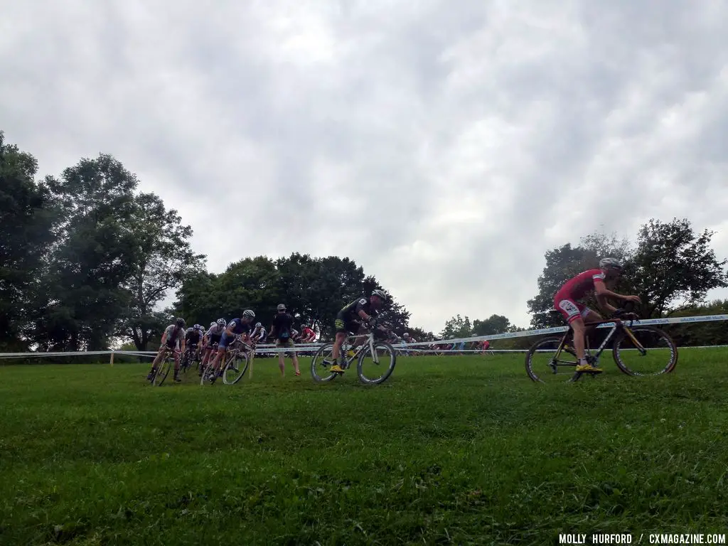 Rochester Elite Men Day 1. © Cyclocross Magazine