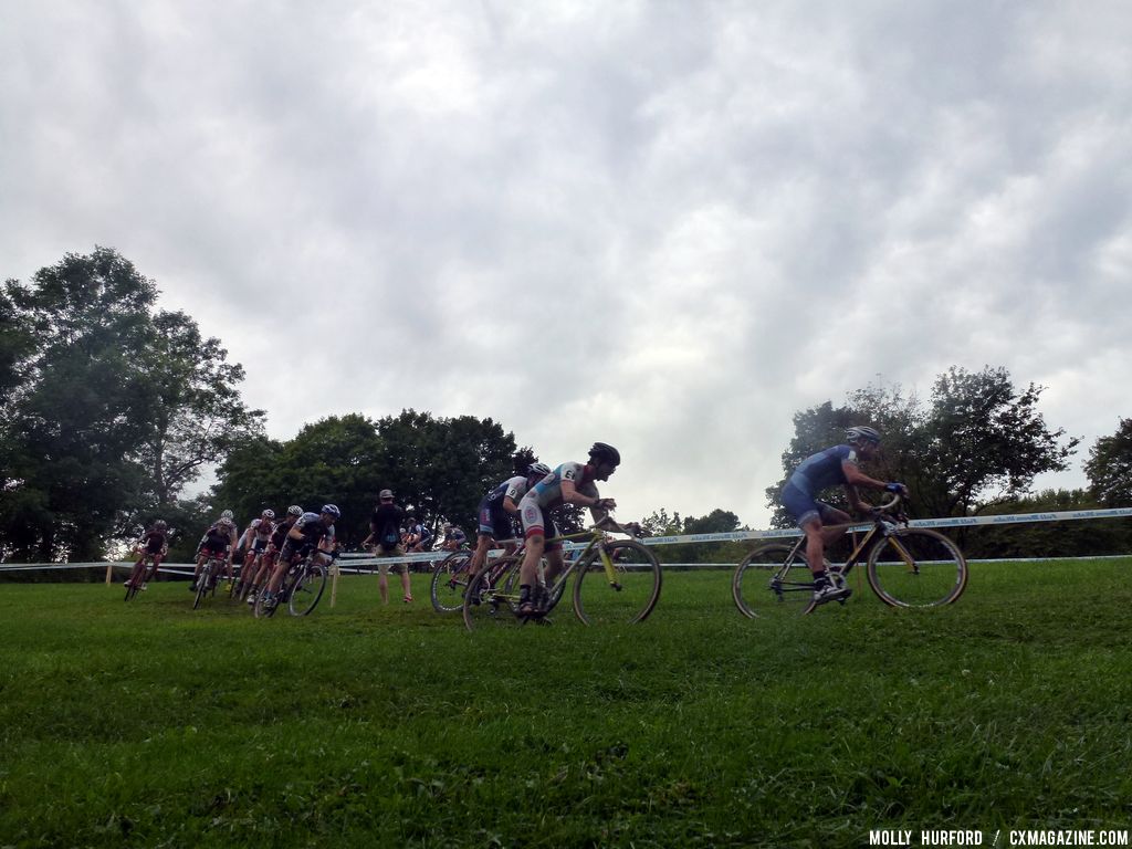 Rochester Elite Men Day 1. © Cyclocross Magazine