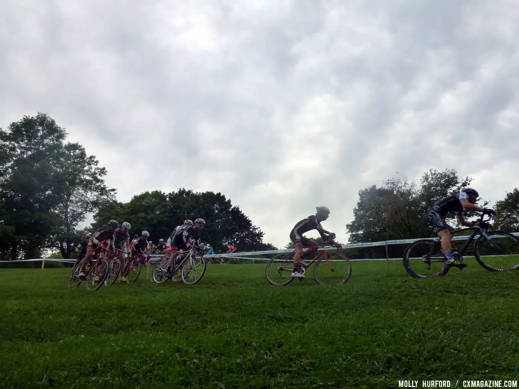 Rochester Elite Men Day 1. © Cyclocross Magazine