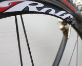 The Rolf SSCX cyclocross wheelset has 16 of Rolf's signature paired spokes. © Cyclocross Magazine