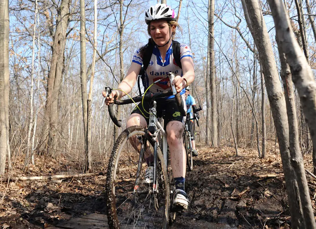 Jennifer O'Donnell cruises through Cutler Park.? Natalia McKittrick