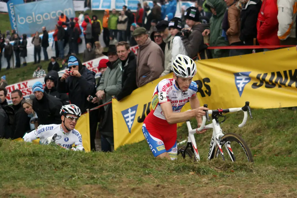 Pauwels and Stybar battling