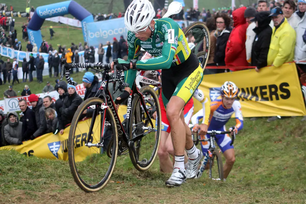 Sven Nys had to settle for 7th today