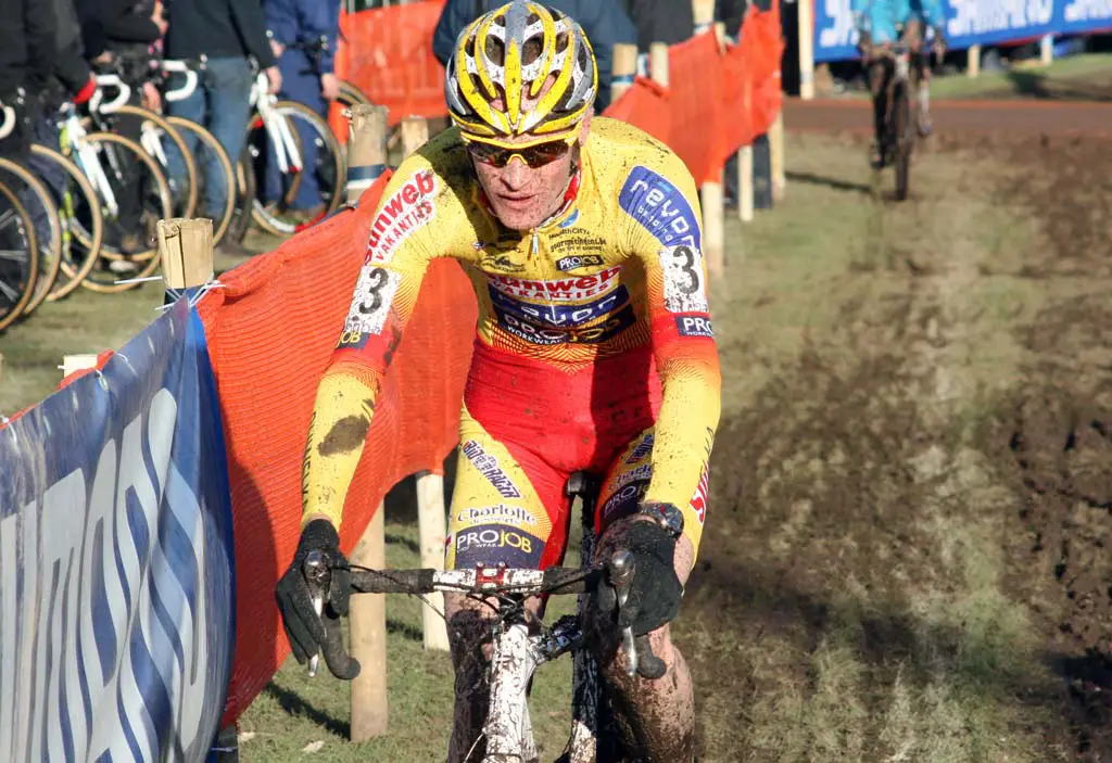 Vantornout had his highest World Cup finish this season in Roubaix. ? Bart Hazen