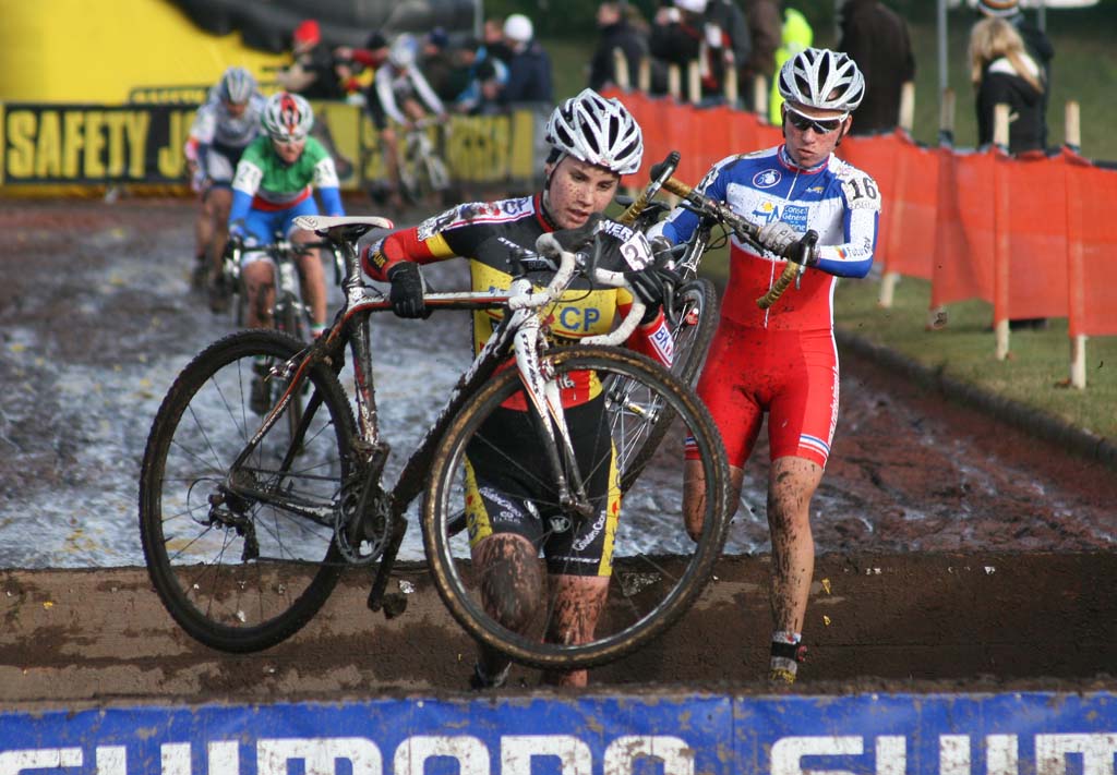 Sanne Cant would finish among the Americans in Roubaix. ? Bart Hazen