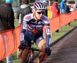 Meredith Miller was the top American in Roubaix finishing 12th. ? Bart Hazen