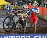 Sanne Cant would finish among the Americans in Roubaix. ? Bart Hazen