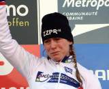 Emotion or pain? Van den Brand, the World Cup leader, tears up after a tough day in Roubaix. ? Bart Hazen