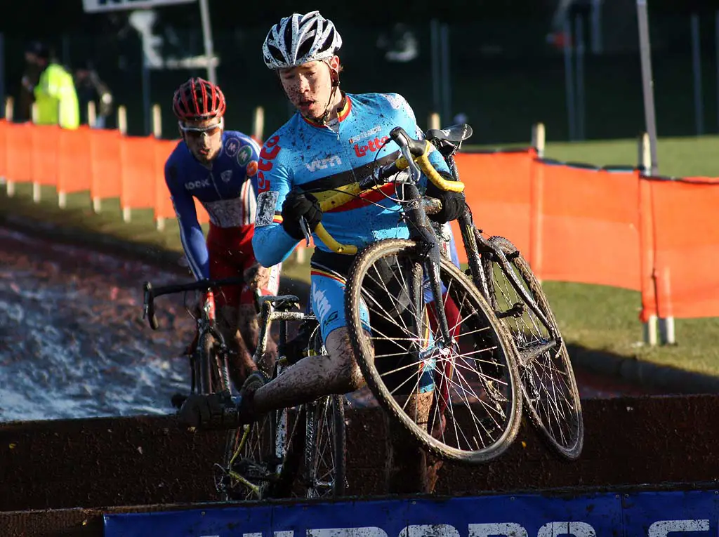 Laurens Sweeck finished fourth in Roubaix. ? Bart Hazen